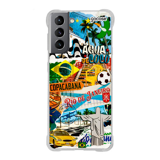 Capinha para celular Collage - Rio de Janeiro