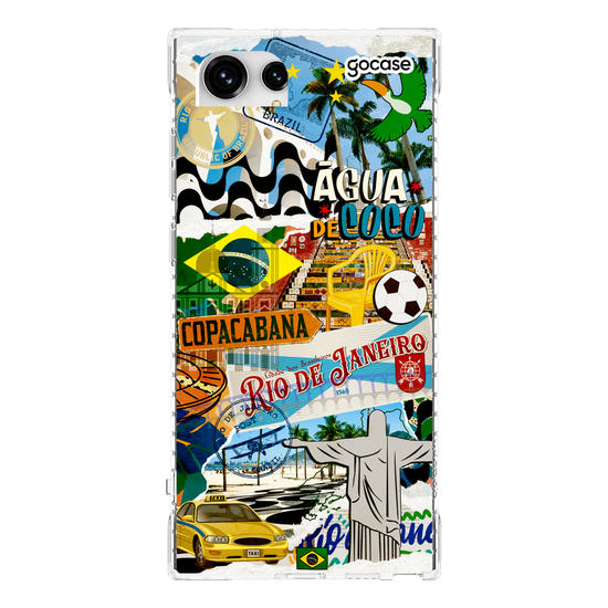 Capinha para celular Collage - Rio de Janeiro