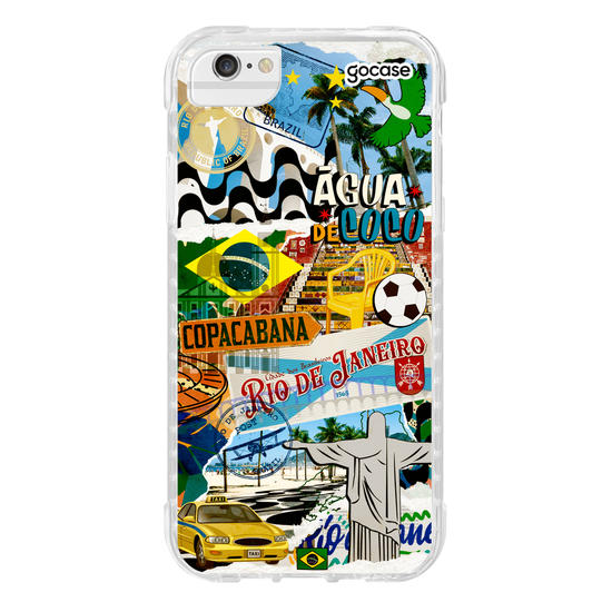 Capinha para celular Collage - Rio de Janeiro