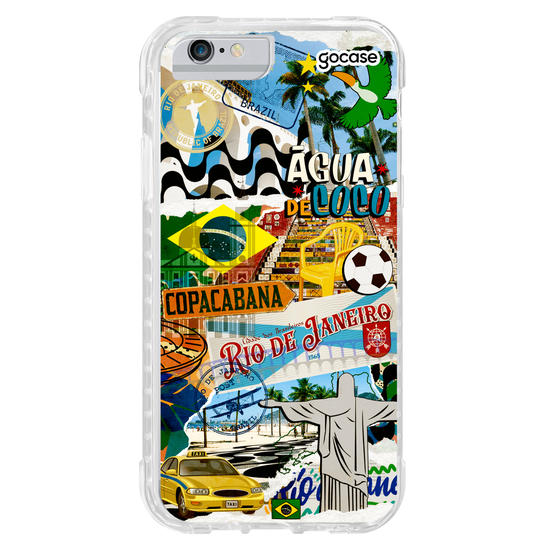 Capinha para celular Collage - Rio de Janeiro