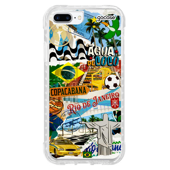 Capinha para celular Collage - Rio de Janeiro