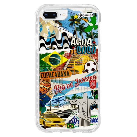 Capinha para celular Collage - Rio de Janeiro