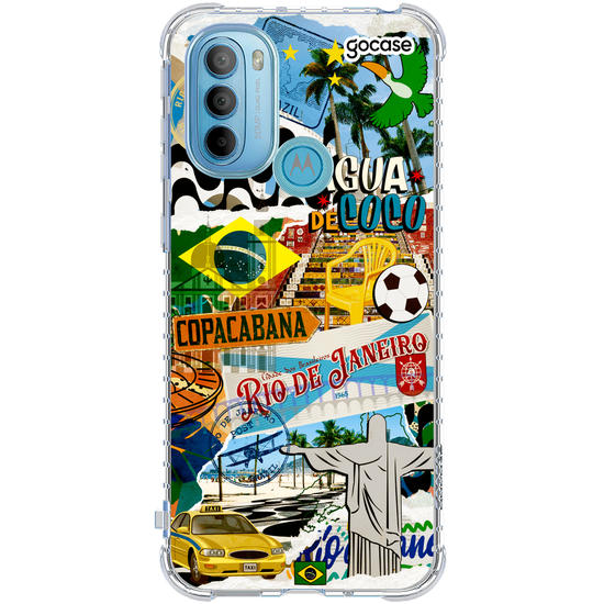 Capinha para celular Collage - Rio de Janeiro