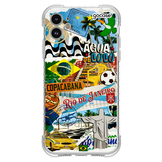 Capinha para celular Collage - Rio de Janeiro