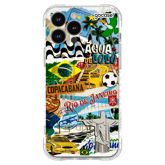 Capinha para celular Collage - Rio de Janeiro