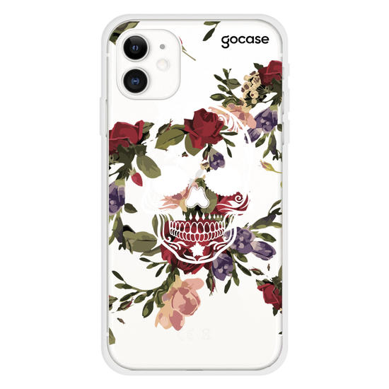 Color Black Caveira Indie Phone Case