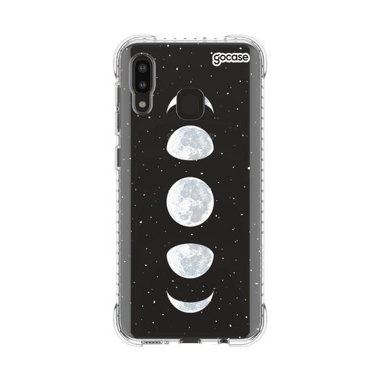 Capinha para celular Black Case - Fases da Lua
