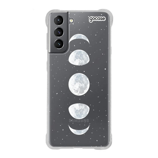 Capinha para celular Black Case - Fases da Lua