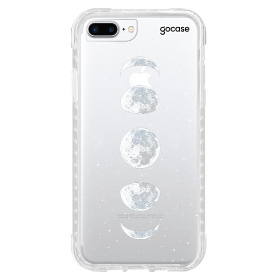 Capinha para celular Black Case - Fases da Lua