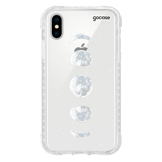 Capinha para celular Black Case - Fases da Lua