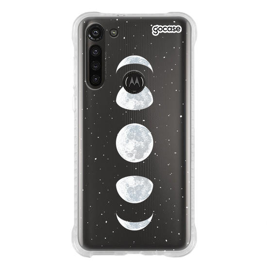 Capinha para celular Black Case - Fases da Lua