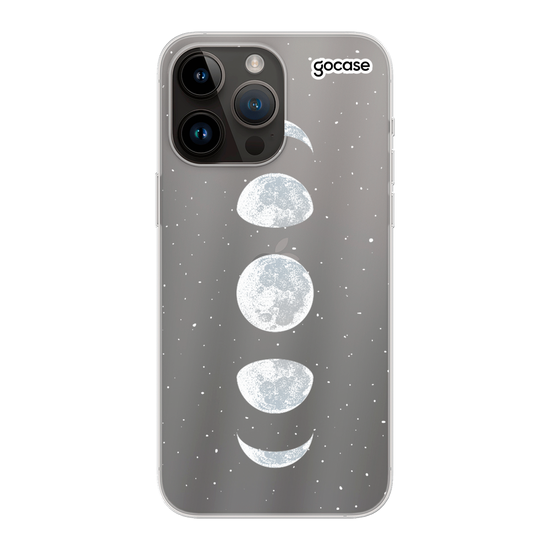 Black Case - Moon Phases Phone Case