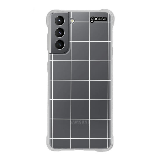Capinha para celular Grid Lines Clean