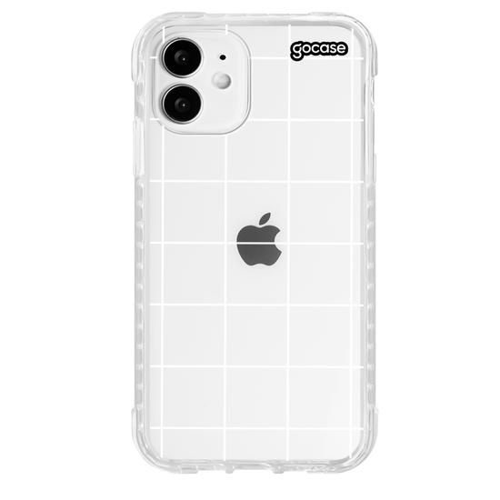 Capinha para celular Grid Lines Clean