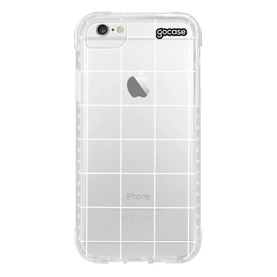 Capinha para celular Grid Lines Clean