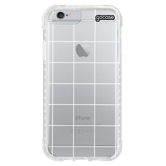 Capinha para celular Grid Lines Clean