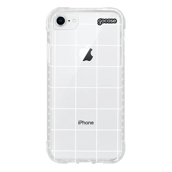 Capinha para celular Grid Lines Clean