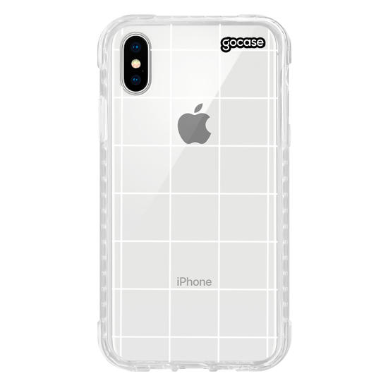 Capinha para celular Grid Lines Clean