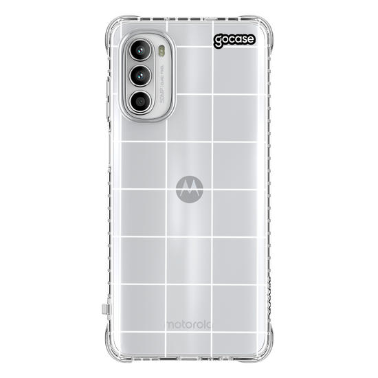 Capinha para celular Grid Lines Clean