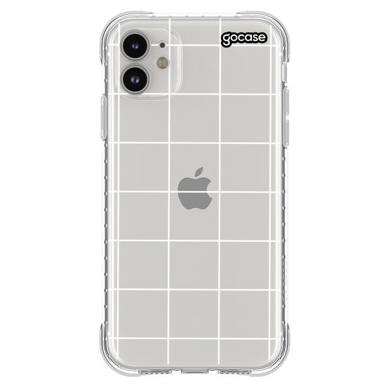 Capinha para celular Grid Lines Clean