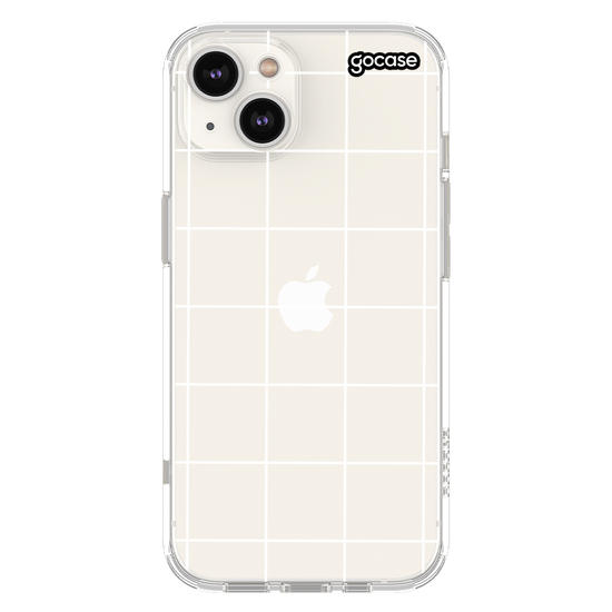 Capinha para celular Grid Lines Clean