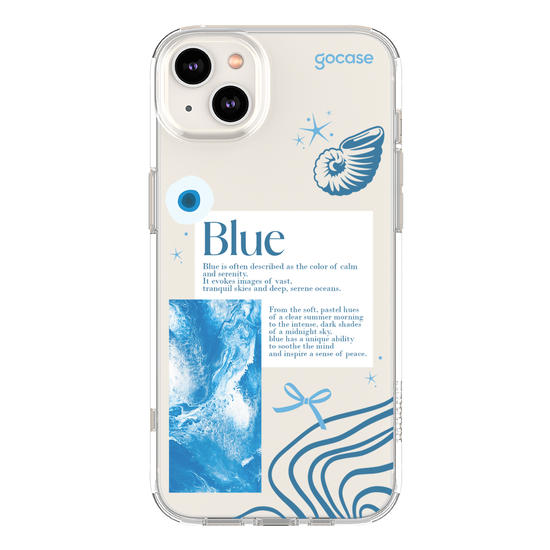 Capinha para celular  Color Elements - Blue