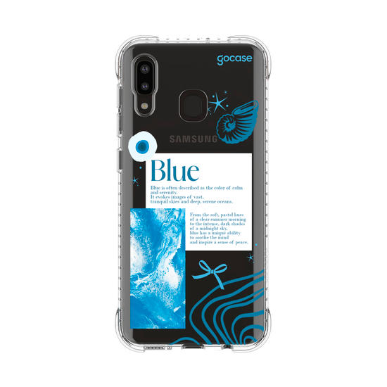 Capinha para celular  Color Elements - Blue