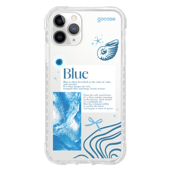 Capinha para celular  Color Elements - Blue