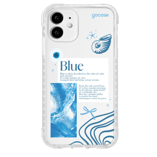 Capinha para celular  Color Elements - Blue