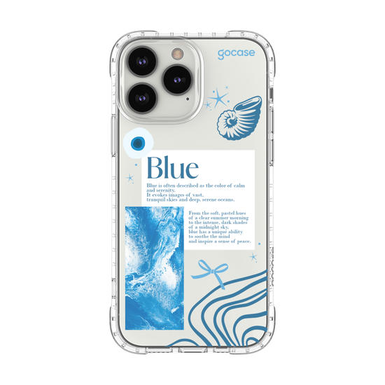 Capinha para celular  Color Elements - Blue