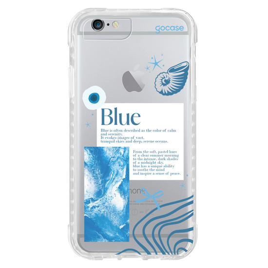 Capinha para celular  Color Elements - Blue