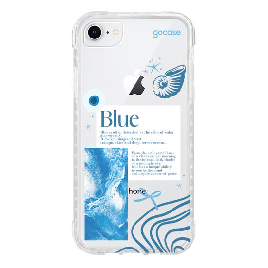 Capinha para celular  Color Elements - Blue