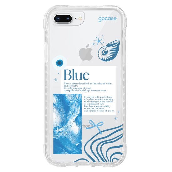 Capinha para celular  Color Elements - Blue