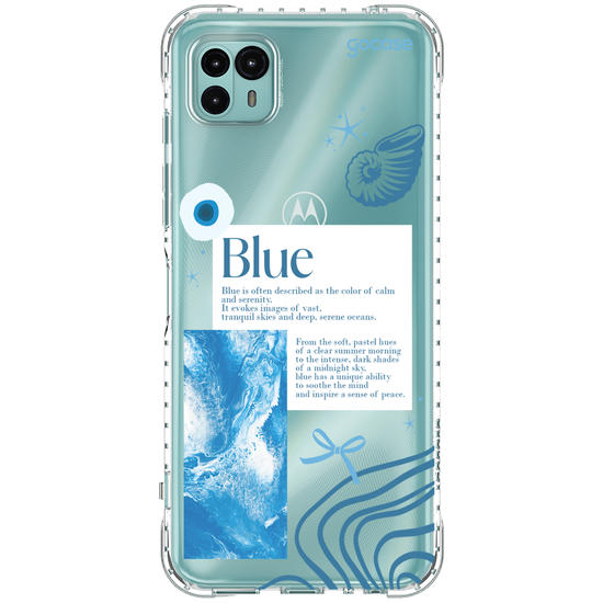 Capinha para celular  Color Elements - Blue