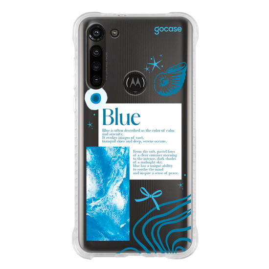 Capinha para celular  Color Elements - Blue