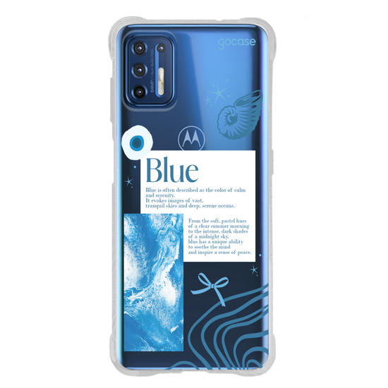 Capinha para celular  Color Elements - Blue