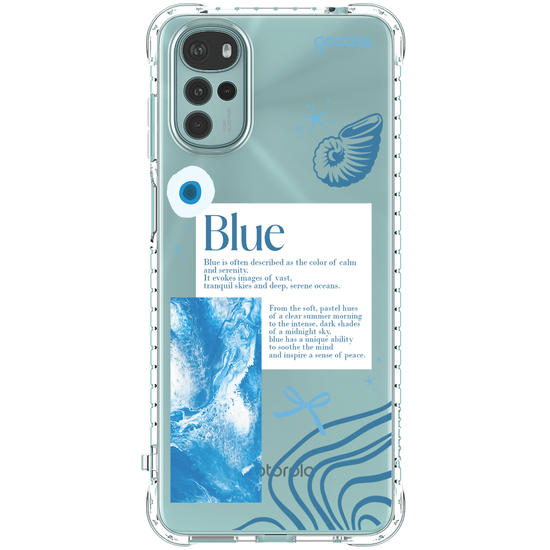 Capinha para celular  Color Elements - Blue
