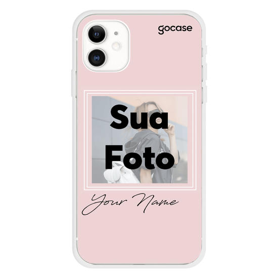 Color Pink - Custom Photo Phone Case