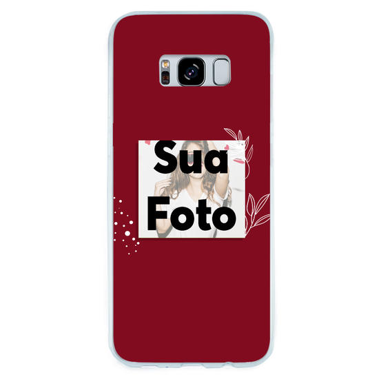 Capinha para celular Color Picture Red