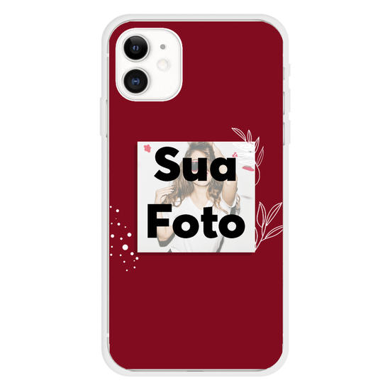 Color Red - Custom Photo Phone Case