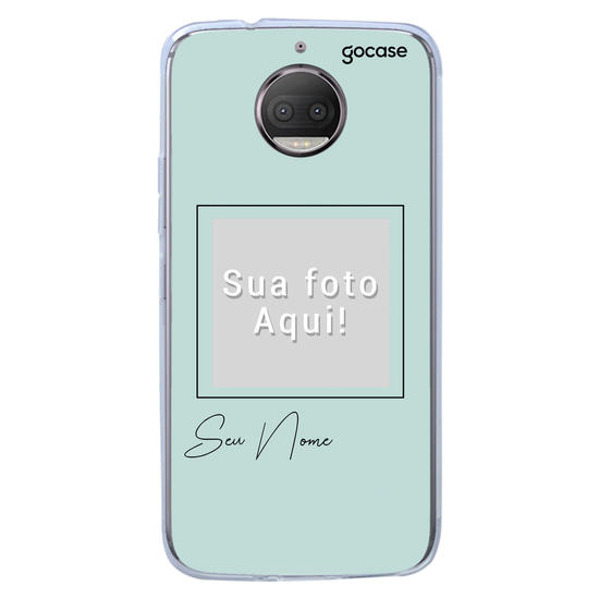 Capinha para celular Color Picture Turquesa