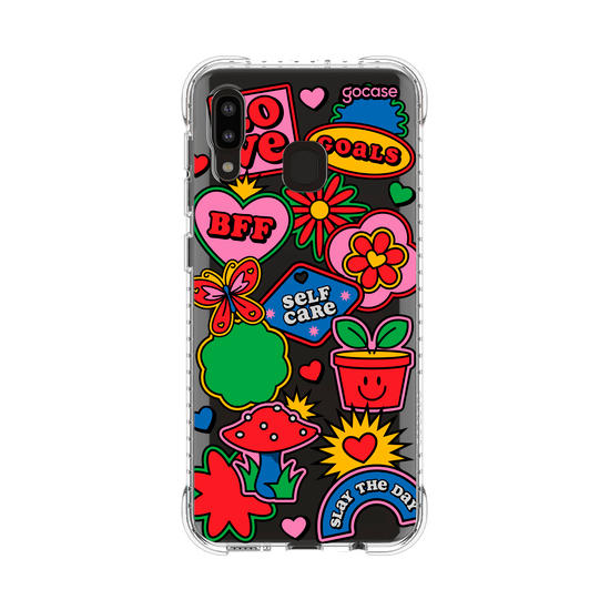 Capinha para celular  Color Pop Stickers