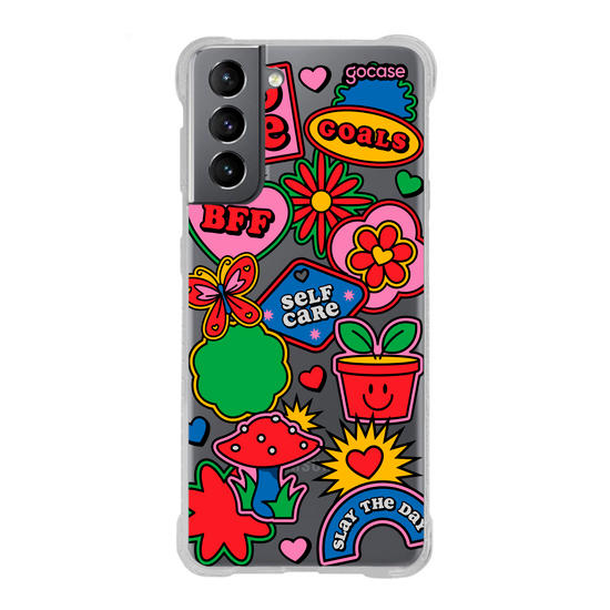 Capinha para celular  Color Pop Stickers
