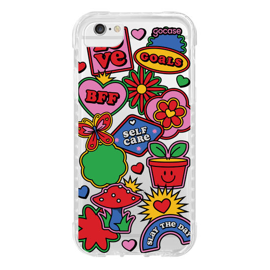 Capinha para celular  Color Pop Stickers
