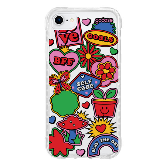 Capinha para celular  Color Pop Stickers