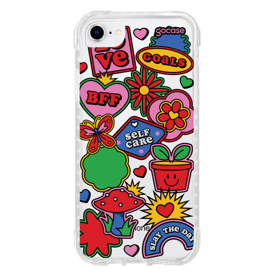Capinha para celular  Color Pop Stickers
