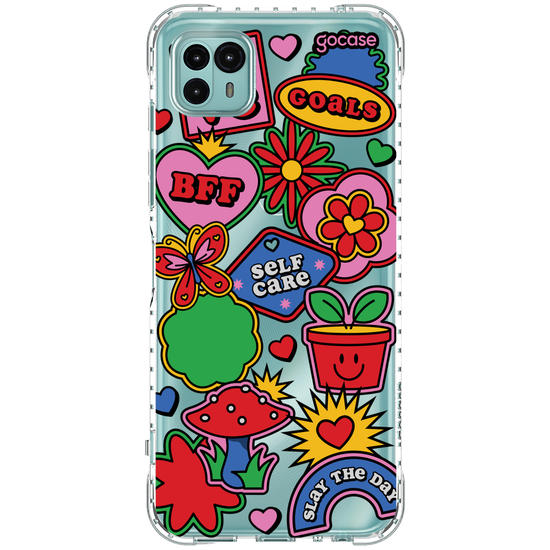 Capinha para celular  Color Pop Stickers