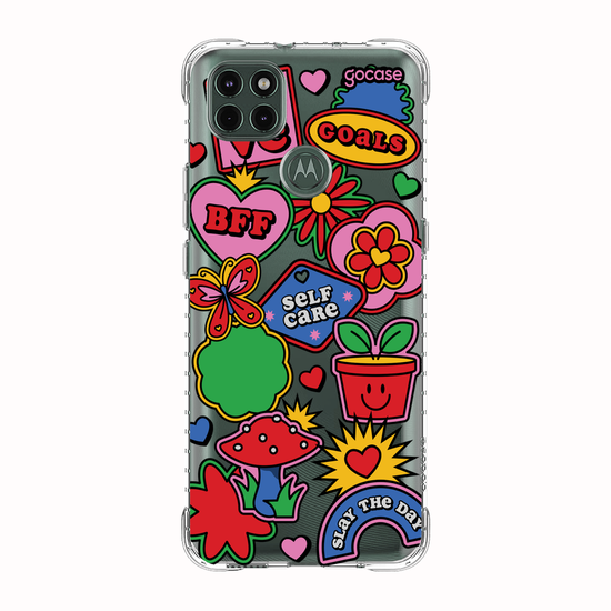 Capinha para celular  Color Pop Stickers