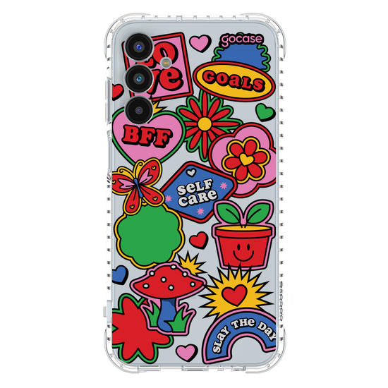Capinha para celular  Color Pop Stickers