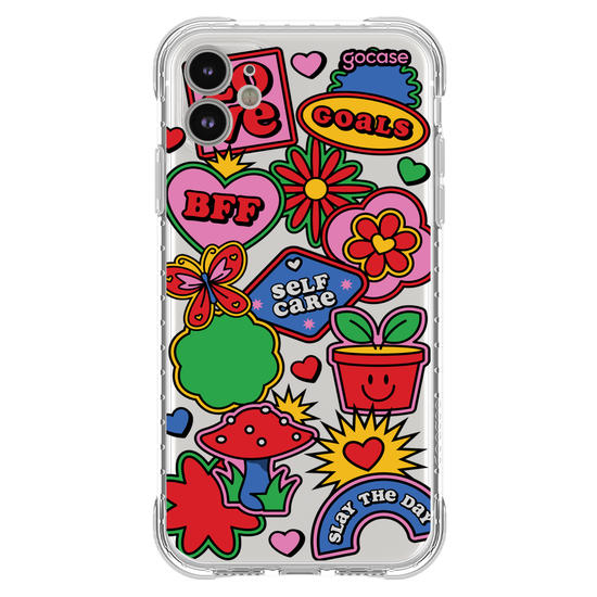 Capinha para celular  Color Pop Stickers